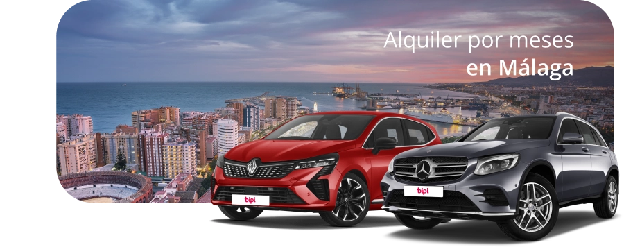Alquiler de coches por meses en Málaga