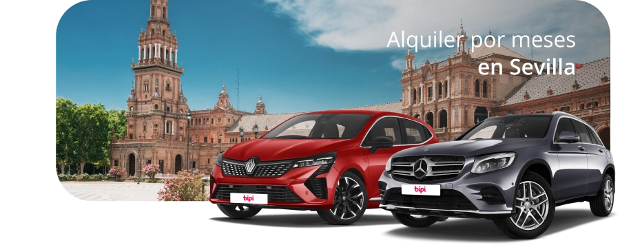 Alquiler de coches por meses en Sevilla