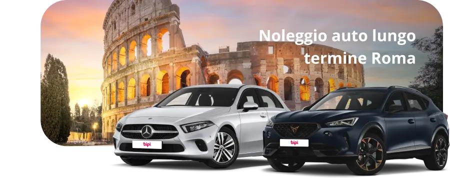 Noleggio auto a lungo termine a Roma
